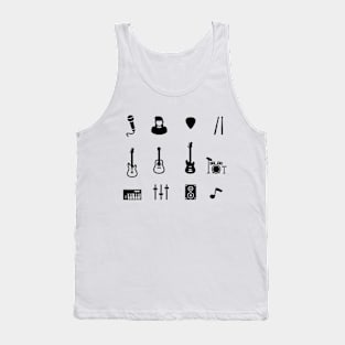 Band Icons Tank Top